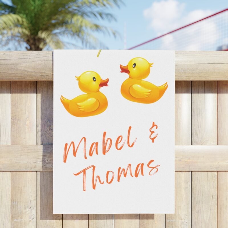 Mabel & Thomas Umbrella Beach Towel - Image 2