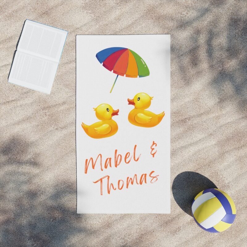 Mabel & Thomas Umbrella Beach Towel - Image 4