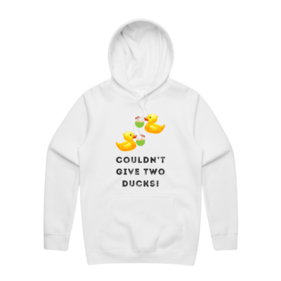 Couldn't Give Two Ducks Light Hoodie