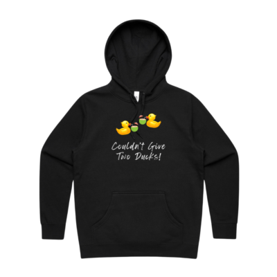 Couldn't Give Two Ducks Women's Dark Hoodie